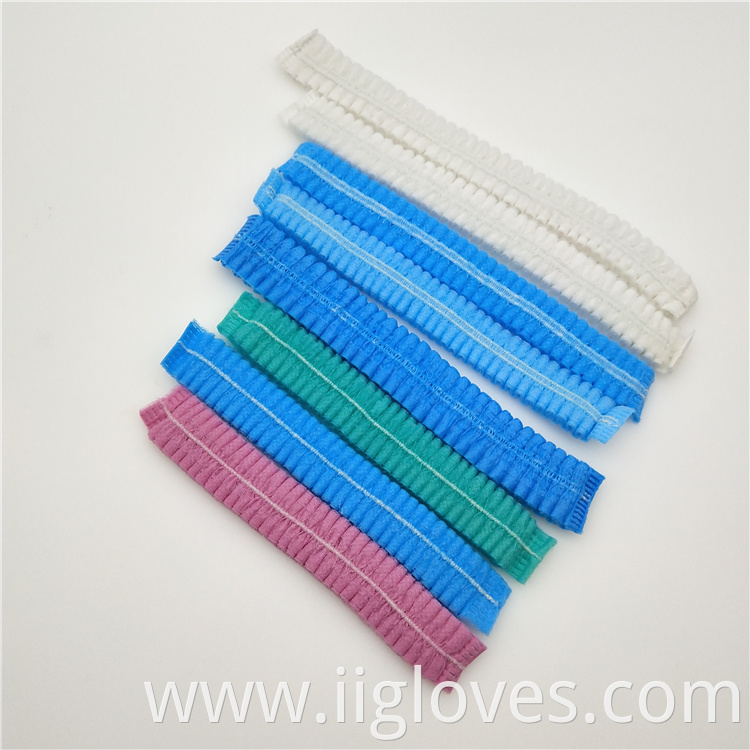 Disposable Cap CE ISO Non-woven Disposable PP Head Cover Bouffant Cap Bouffant Head Cap